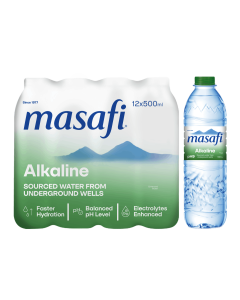 Masafi Alkaline 500ml x 12
