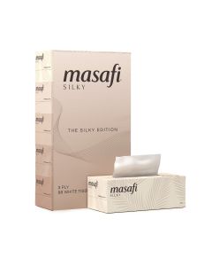 Masafi Silky Tissue Pack of 5 x 96 sheets x 3ply