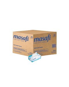 Masafi Facial Tissue Box of 30 x 130 Sheets x 2 Ply