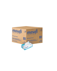 Masafi Facial Tissue Box of 24 x 170 Sheets x 2 Ply